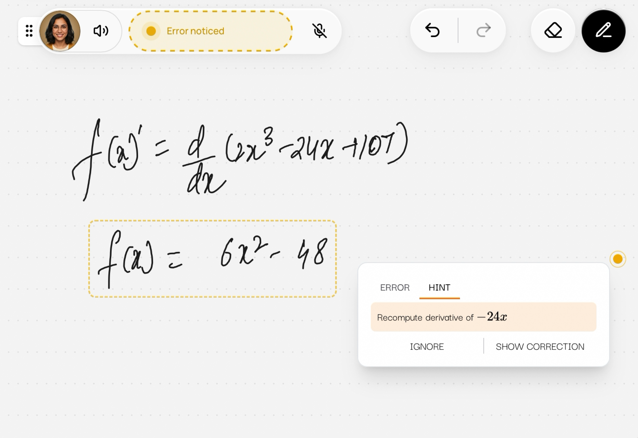 Get real-time feedback